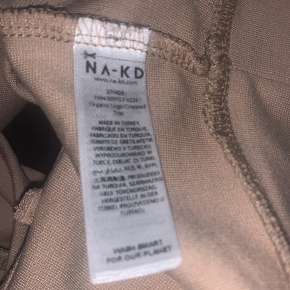 ⚠️TAN⚠️ NA-KD bralette from ASOS - Picture 4 of 8